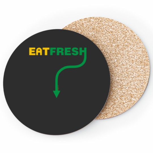 Discover Eat Fresh Coasters