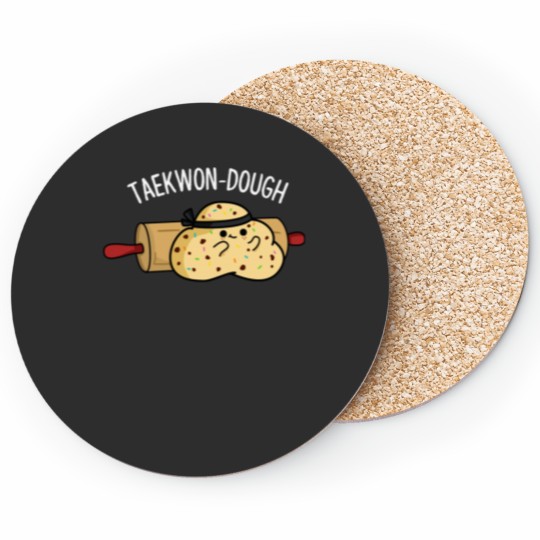 Discover Takewon-Dough Cute Dough Pun 2 Coasters