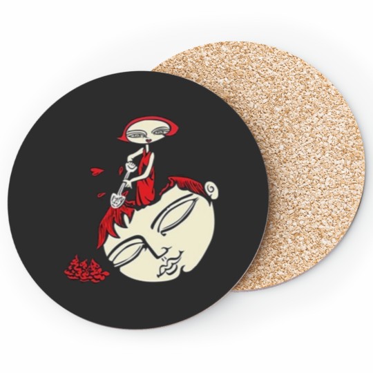 Discover Cut Hair Incubuss Coasters