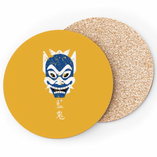 Discover Zuko Blue Spirit Mask Airbender Coasters