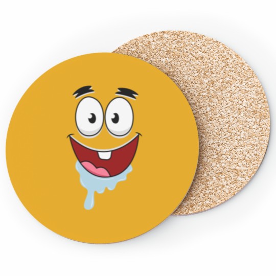 Discover Cute Patrick Face Coasters
