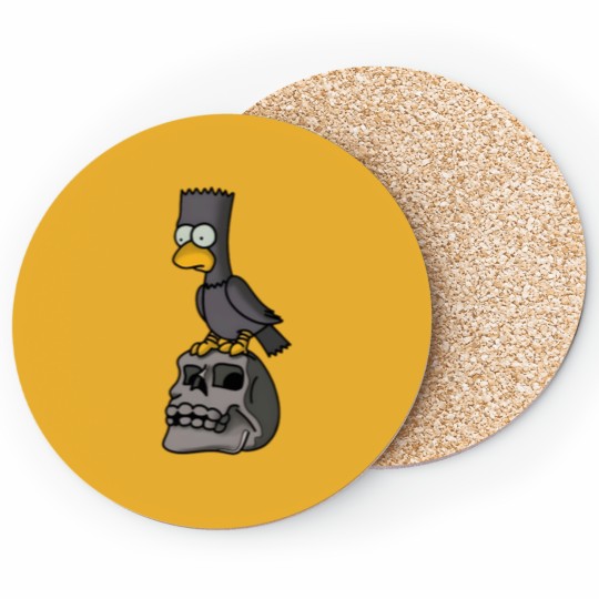 Discover Bart le corbeau classique Coasters
