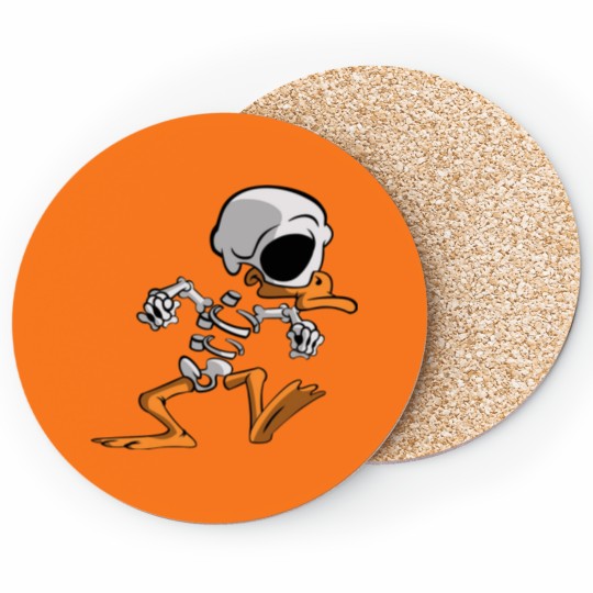 Discover Skeletons Duck Coasters