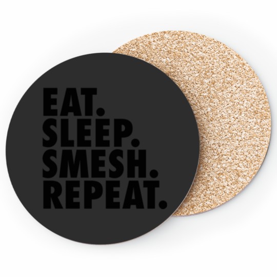 Discover Eat Sleep Smesh Repeat 2 Coasters