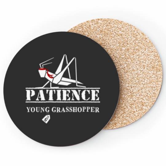 Discover Patience Young Grasshopper Coasters
