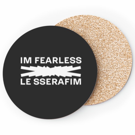 Discover LESSERAFIM LOGO - IM FEARLESS Long Coasters