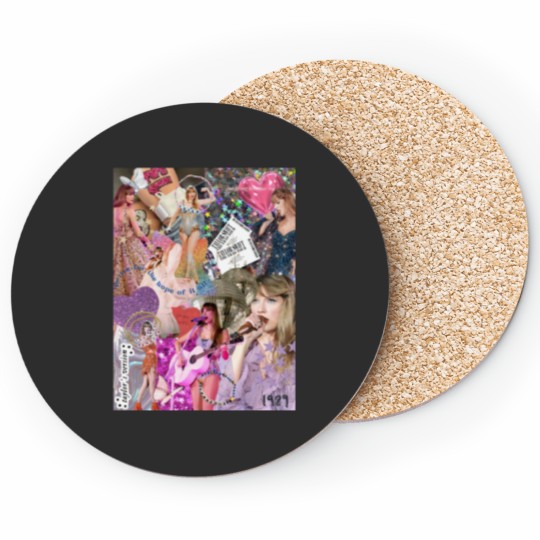 Discover Taylor Swift'ersion Collage Poster Coasters