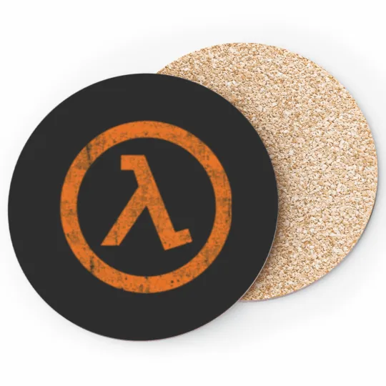 Discover Half Life Lambda Symbol Coasters