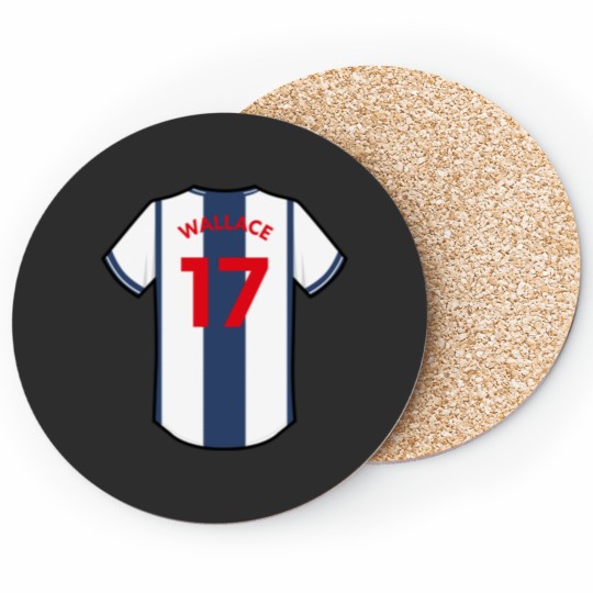Discover West Brom Jed Wallace Jersey Coasters