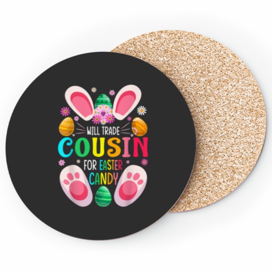 Discover Will Trade Cousin For Easter Candy Boys Girls Coasters