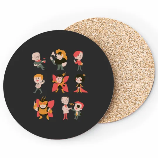 Discover Venture Bros Character Set Socks Coasters