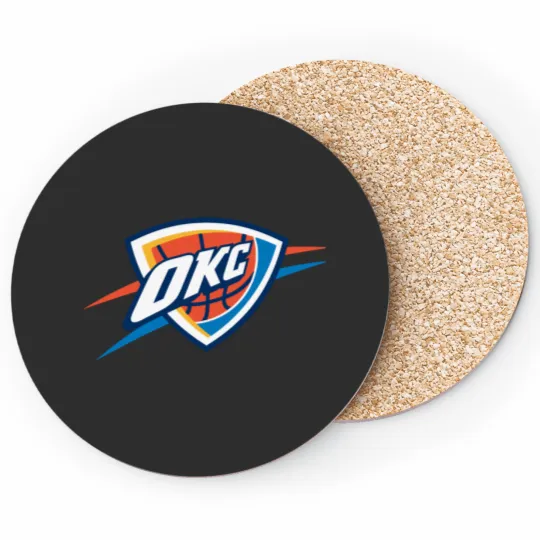 Discover city-thunder logo Coasters