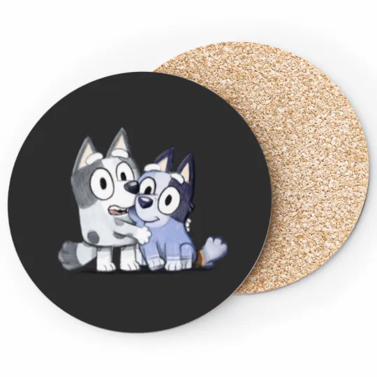 Discover Muffin and Socks Coasters