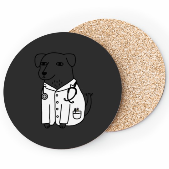Discover Funny Dogtor Coasters