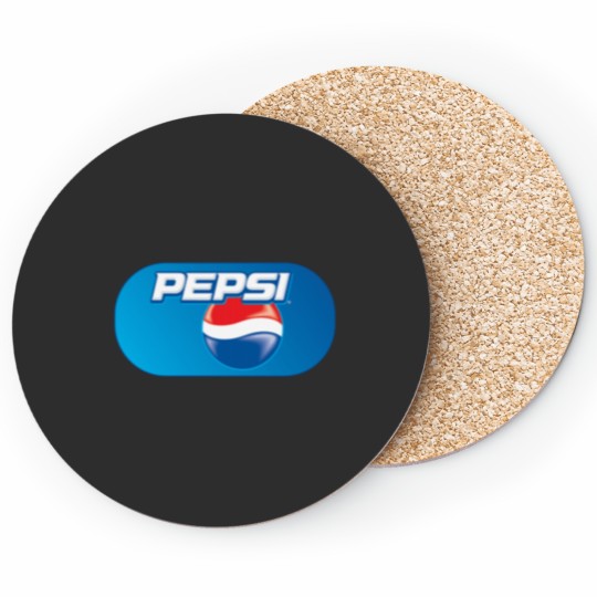 Discover Peppsi is a carbonated soft drink with cola flavor Coasters