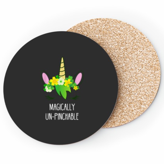 Discover St Patricks Day Unicorn Shirt Lepricorn Coasters
