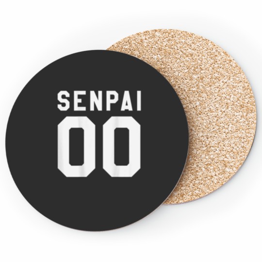 Discover Senpai Jersey Manga Anime Japan Coasters
