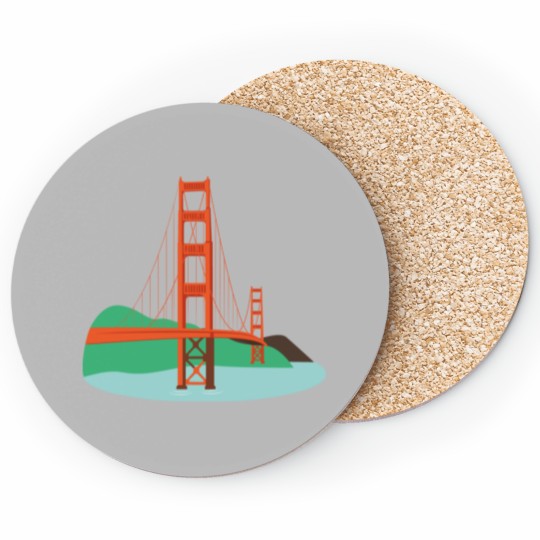 Discover Golden Gate Bridge Coasters