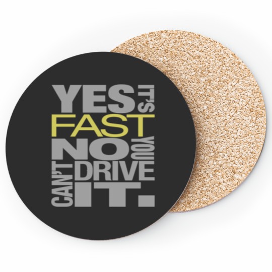 Discover Yes it's fast No you can't drive it Coasters