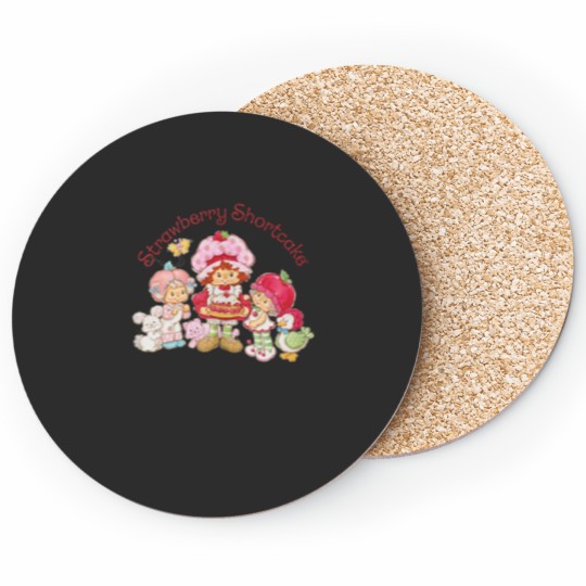 Discover Strawberry Shortcake Apricot Cherry Cuddler Poster Coasters