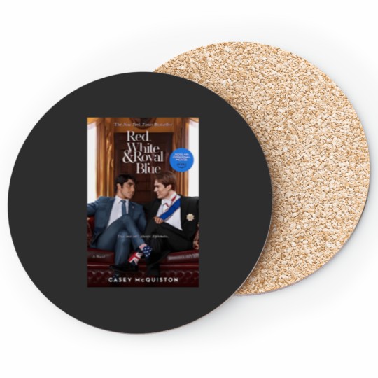 Discover red white and royal blue Coasters