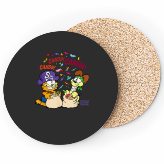 Discover Garfieldzz Candy Candy Candy Coasters