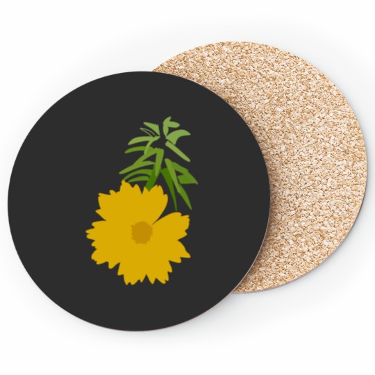 Discover Wild Yellow Flower Snagged by the Roadsids Classic Coasters