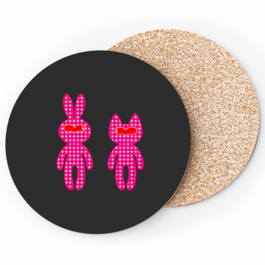 Discover Polka Dot Outerwear Babies Hot Pink 1934 Coasters