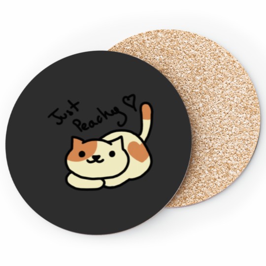 Discover Just Peachy - Peaches Classic Coasters