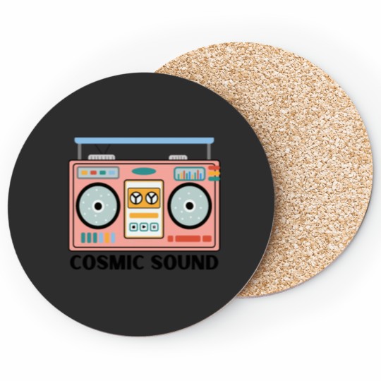 Discover Cosmic Sound Classic Coasters