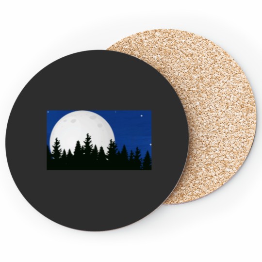 Discover The moon  Essential Coasters