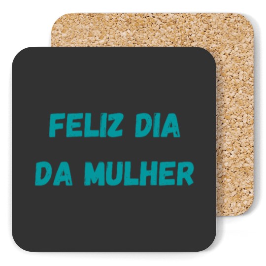 Discover Feliz Dia Mujer Coasters