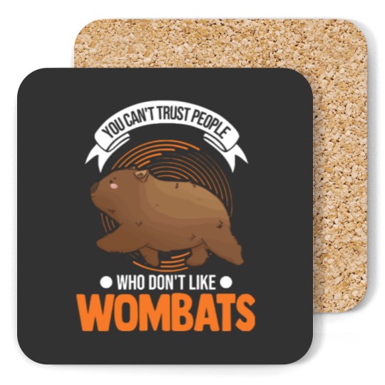 Discover Wombat Australian Wombat Coasters
