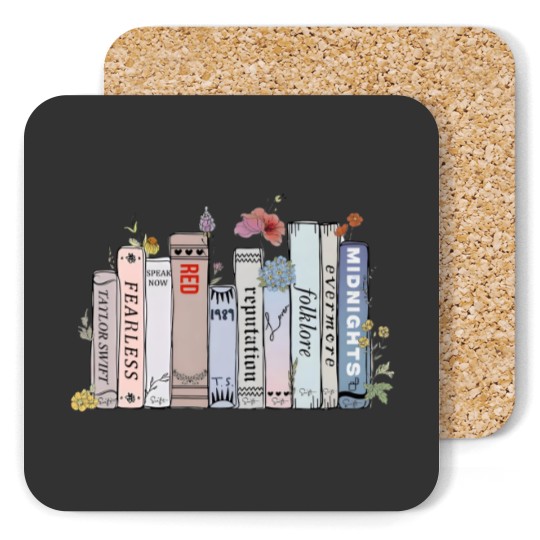 Discover Albums As Books Coasters, Midnights Swift Coasters