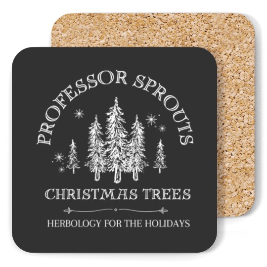 Discover Professor sprout christmas Coasters, herbology Coasters, potter christmas Coasters