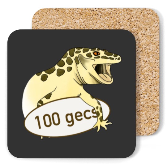 Discover 100 Gecs Gecko Coasters