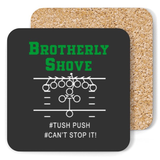 Discover Brotherly Shove Coasters Classic Mens, Womens, Kids Coasters
