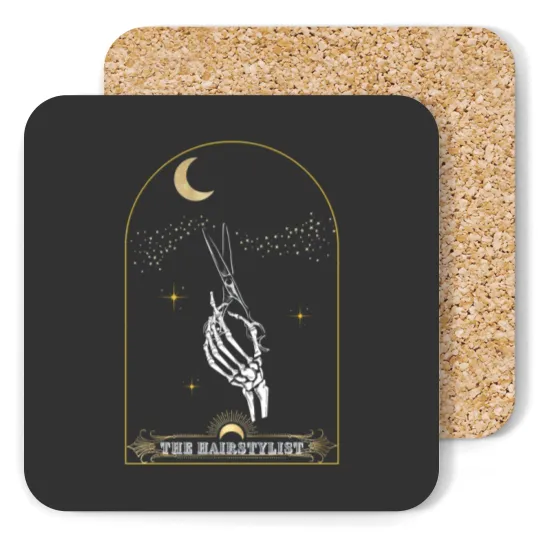 Discover Hairstylist Tarot Card Coasters , Cool Hairdresser Coasters