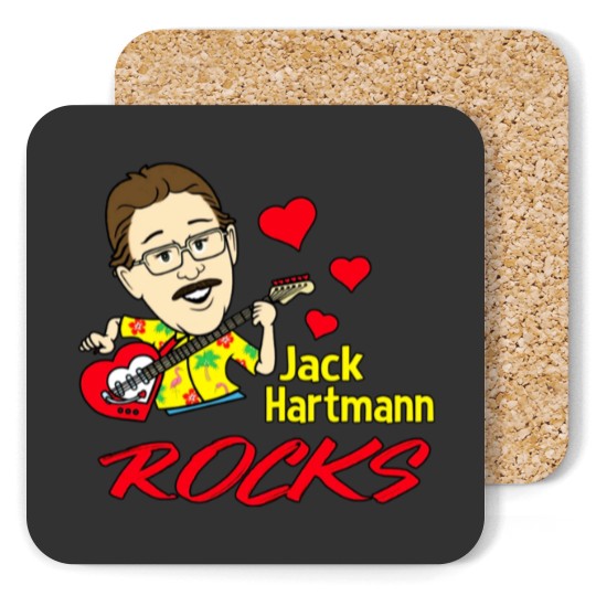 Discover Jack Hartmann Rocks Short Sleeve Gift \ Coasters