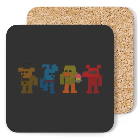 Discover Five Nights at Freddy's 8bit Coasters