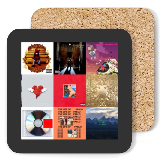 Discover Kanye Albums Coasters