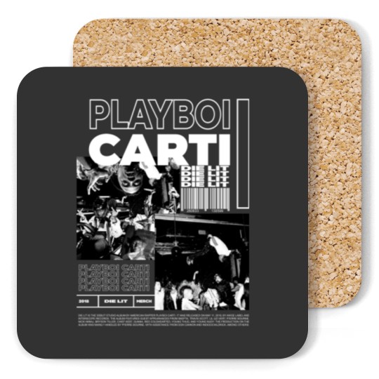 Discover Vintage Playboi Carti Coasters Merchandise