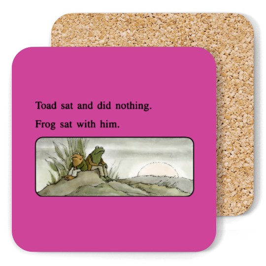 Discover Frog And Toad Coasters, meme Cottagecore Aesthetic, Gift for friend