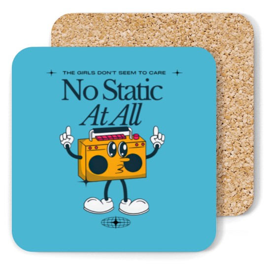 Discover FM Steely Dan Coasters - No Static at All - Unisex