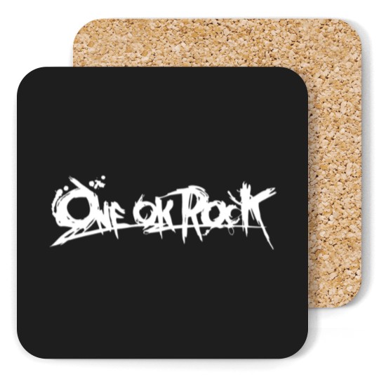 Discover ONE OK ROCK BANNER (White) Coasters