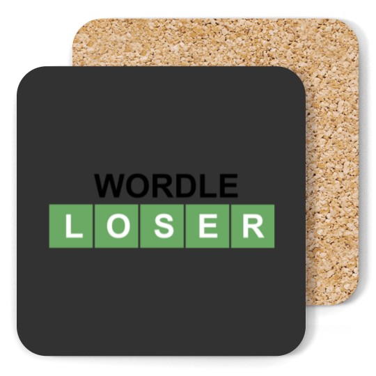 Discover Wordle Loser Coasters
