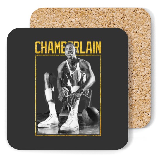 Discover WILT CHAMBERLAIN BASKETBALL SPORT Coasters