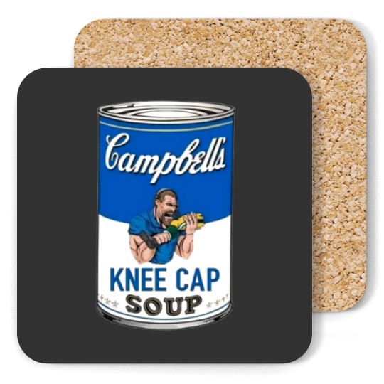 Discover Campbell's Kneecap Soup Graphic Coasters, Dan Campbell's Kneecap Soup Graphic