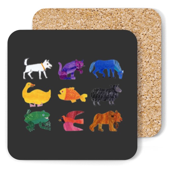 Discover Eric Carle Animals Coasters