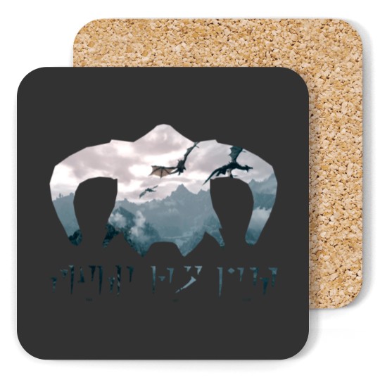 Discover Skyrim Helmet Coasters